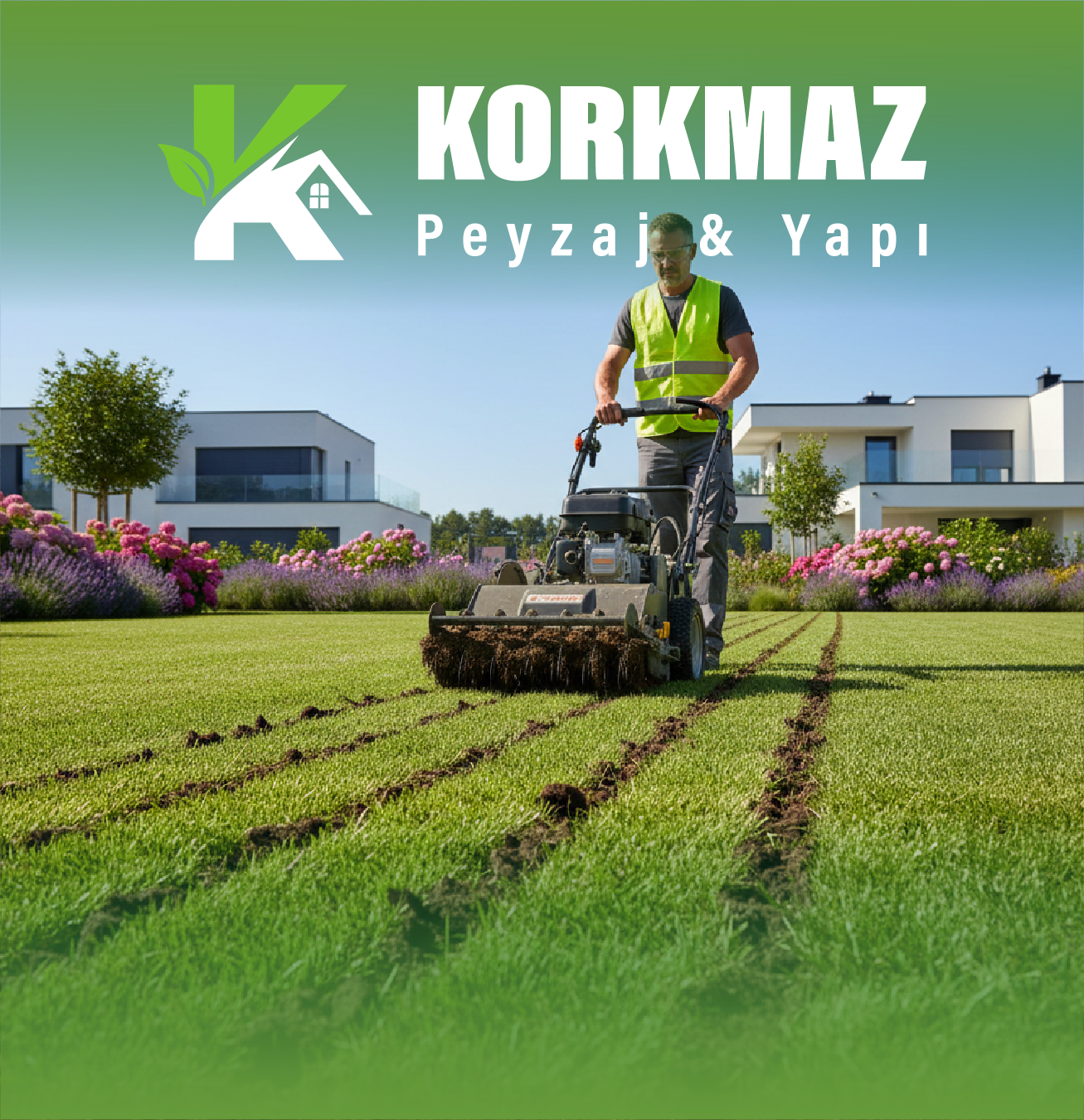 Çim Havalandırma (Vertikültür) görseli