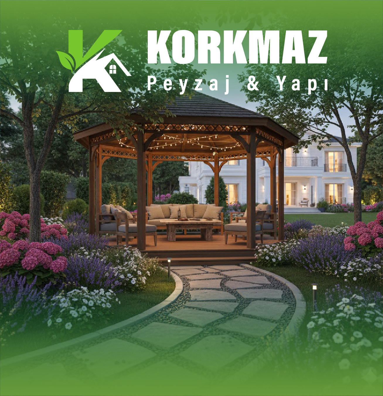 Kamelya ve oturma alanı uygulaması